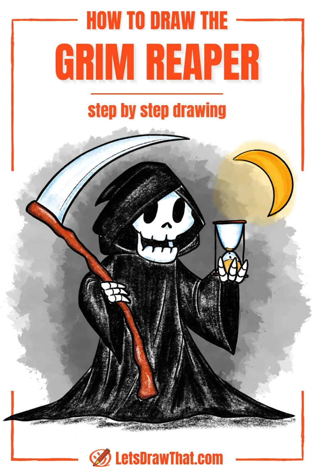 Grim Reaper Hand Drawn Pointillism Illustration: Vector có sẵn (miễn phí  bản quyền) 1789463045 | Shutterstock