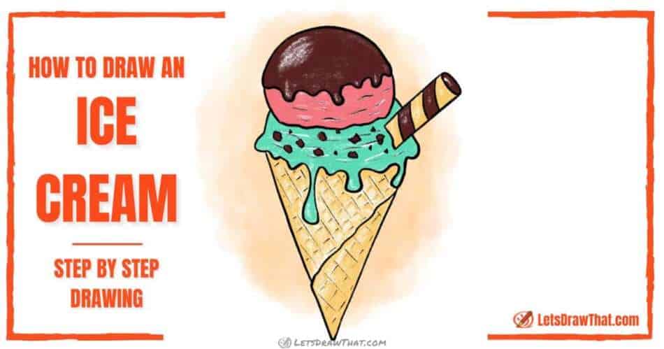 How to Draw Ice Cream || Ice cream drawing || - YouTube-anthinhphatland.vn