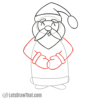 How to Draw Santa: Step by Step Drawing