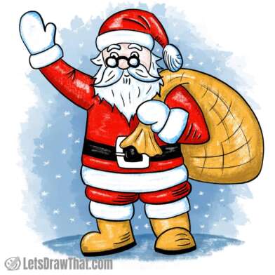 22 Easy Christmas Drawings - Let's Draw That!