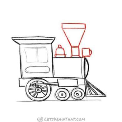How to Draw a Train: Step by Step From Simple Shapes