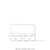 How to Draw a Train: Step by Step From Simple Shapes