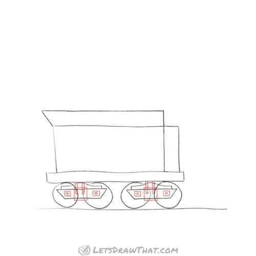 Train Drawing Tutorial - How to draw Train step by step